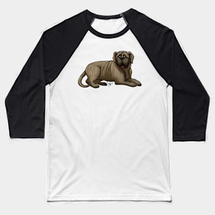 Dog - Bull Mastiff - Brindle Baseball T-Shirt